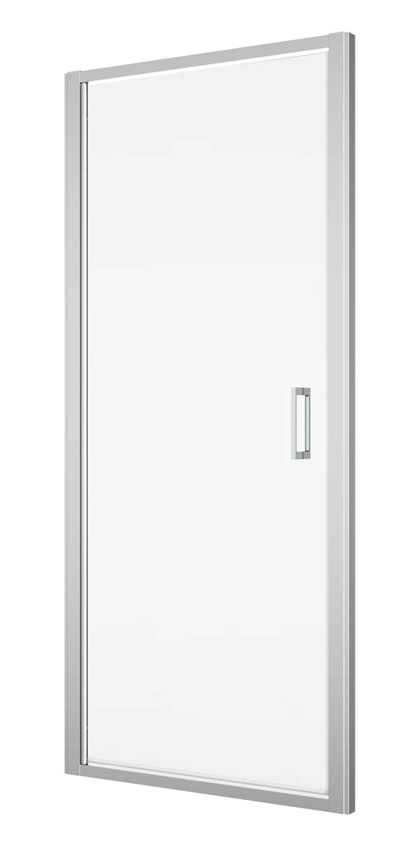 SanSwiss Top-Line STLSP Drzwi Prysznicowe NA WYMIAR (60-80 cm) Szkło Pas Satynowy Poziomy (TLSPSM15051)